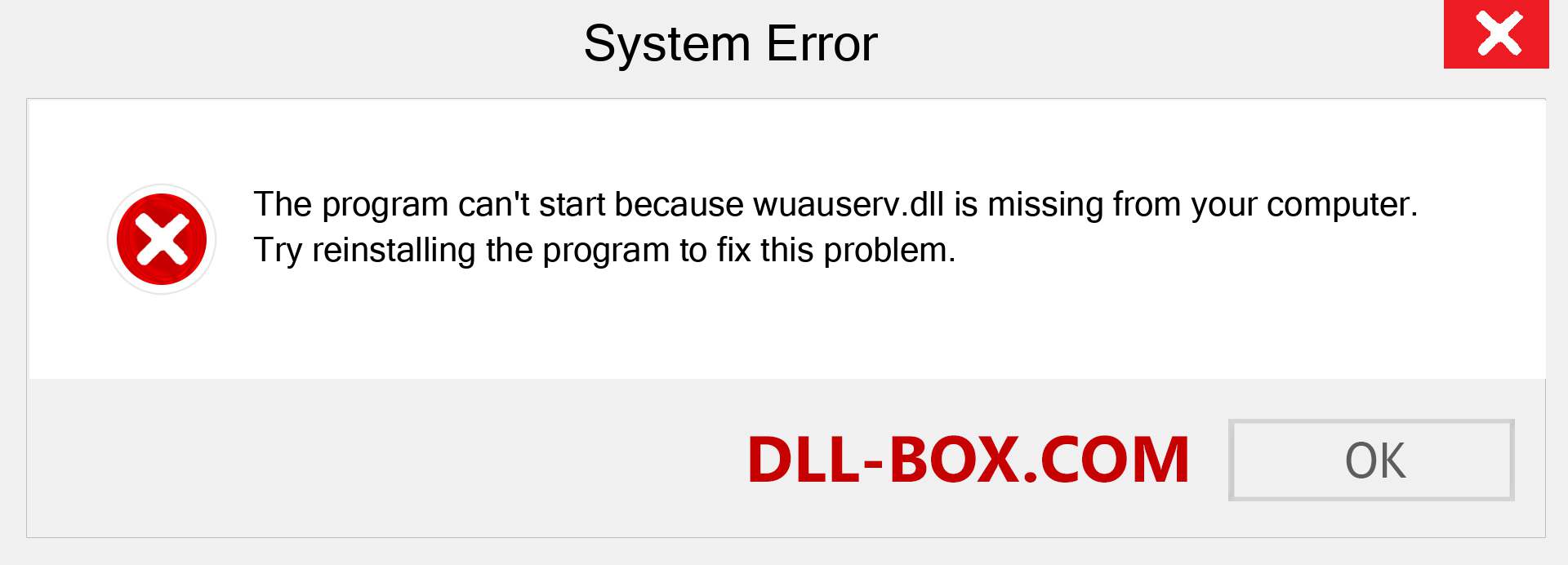  wuauserv.dll file is missing?. Download for Windows 7, 8, 10 - Fix  wuauserv dll Missing Error on Windows, photos, images